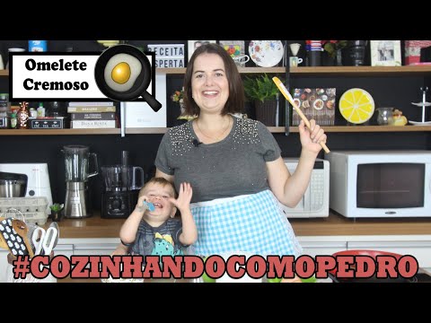OMELETE CREMOSO SEM QUEIJO | Cozinhando com o Pedro